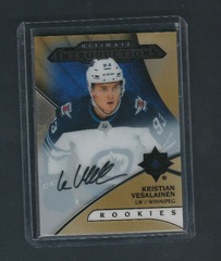 2018-19 Ultimate Collection Introductions GOLD AUTO #UI-26 Kristian Vesalainen